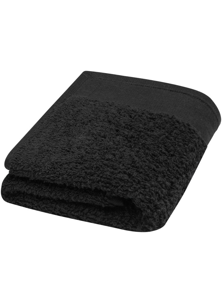 Serviette publicitaire coton 550 g/m² 30x50 cm Chloe