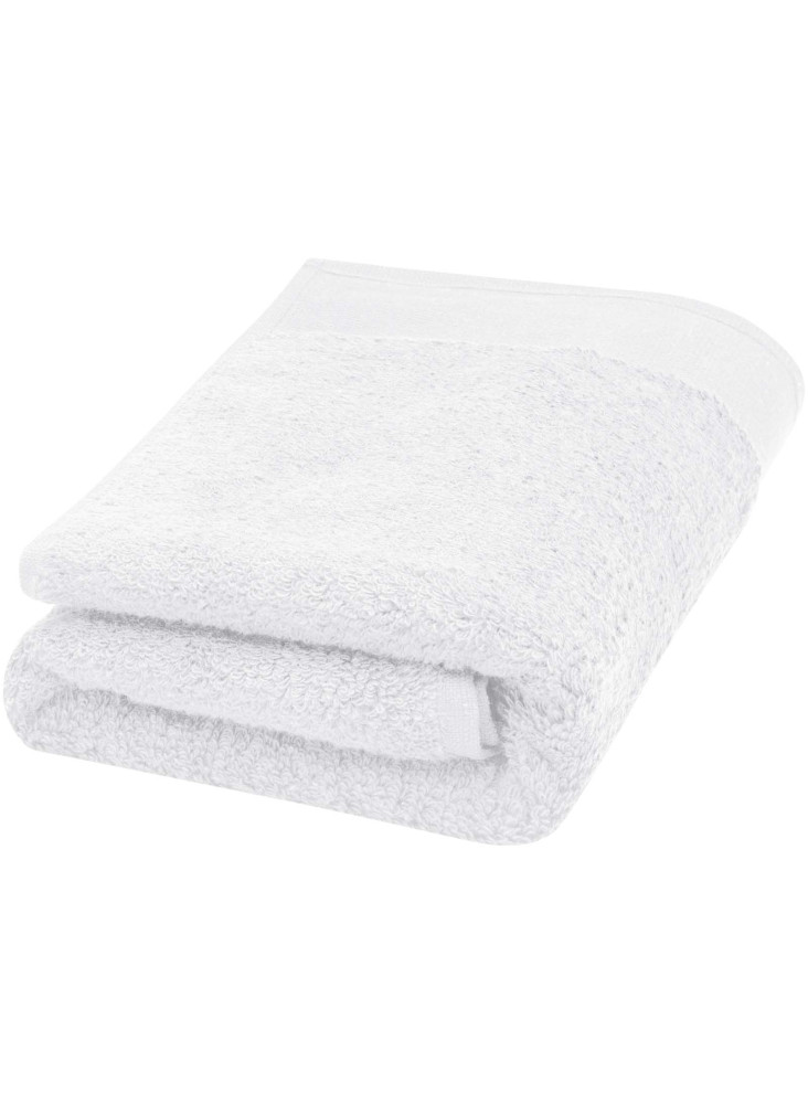 Serviette publicitaire coton 550 g/m² 50x100 cm Nora