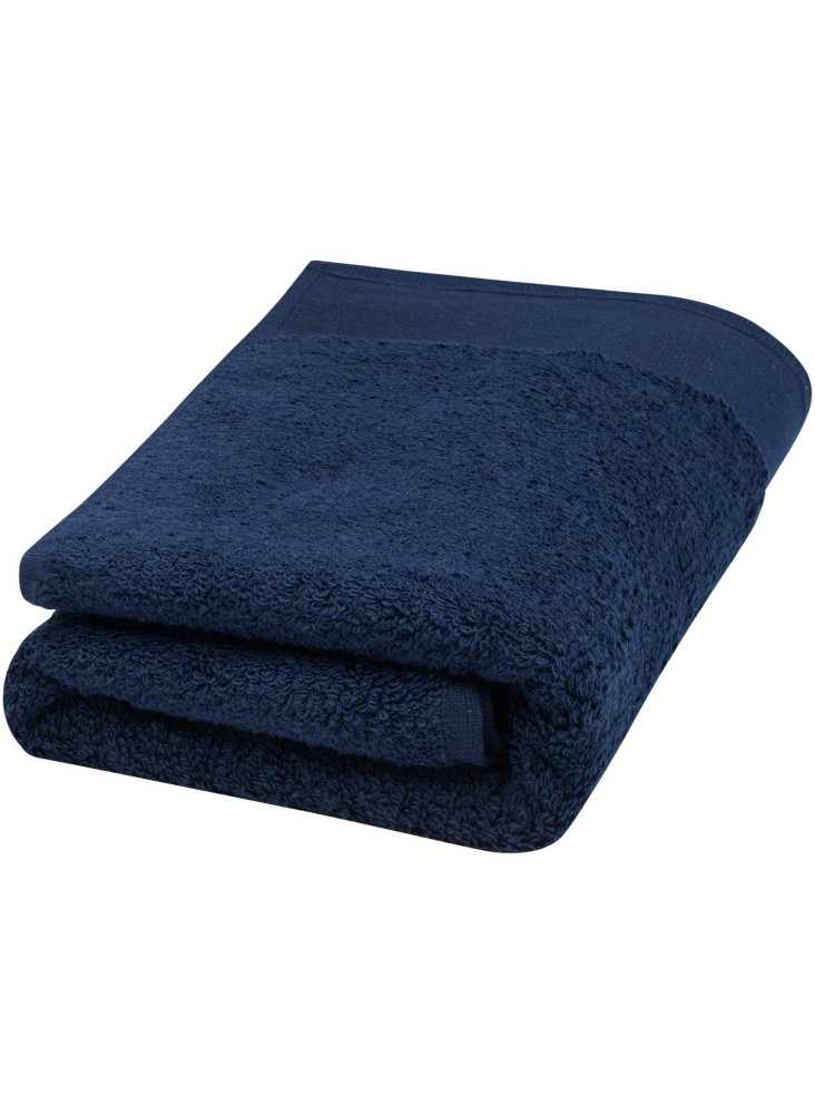 Serviette publicitaire coton 550 g/m² 50x100 cm Nora