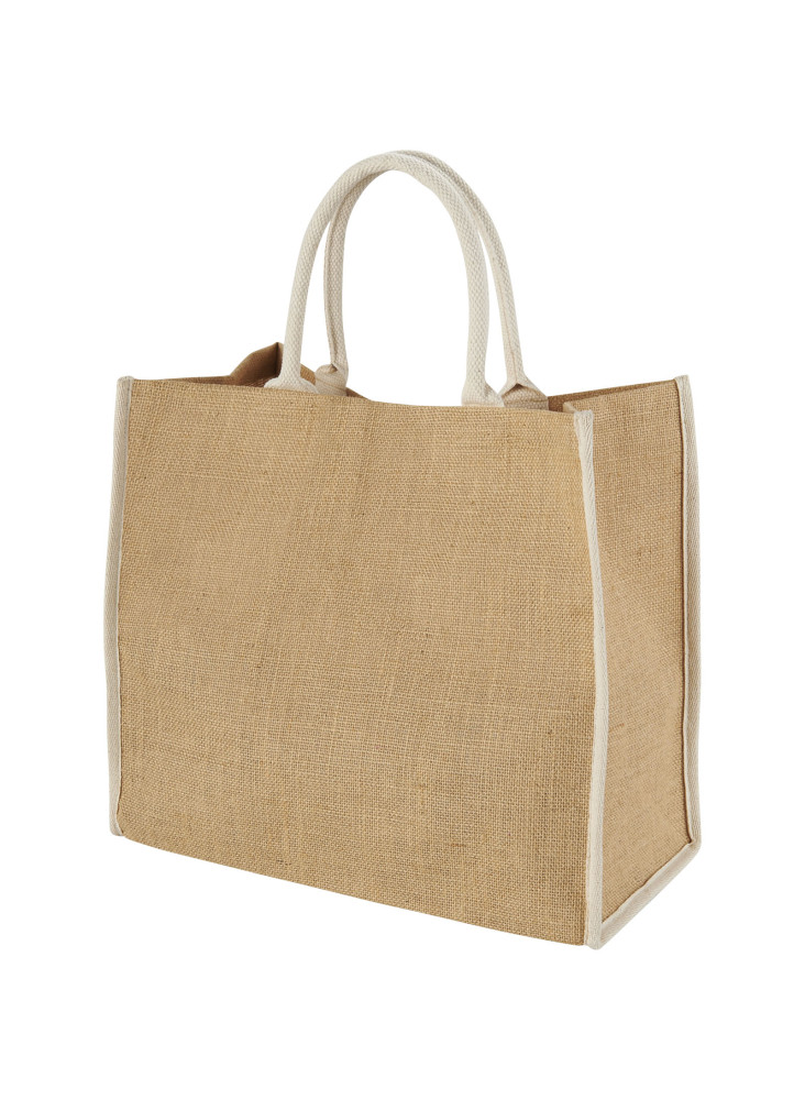 Sac shopping publicitaire en jute Harry 25 L