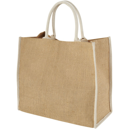 Sac shopping publicitaire en jute Harry 25 L