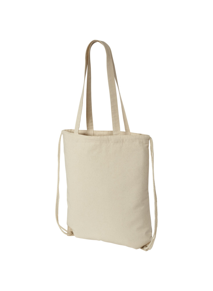 Sac à dos en coton 240 g/m² avec cordon de serrage Eliza 6L