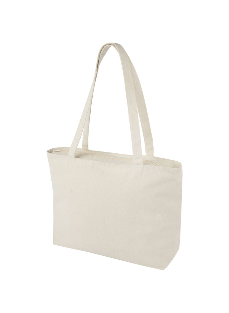 Sac shopping zippé coton 320 g/m² Ningbo 15L