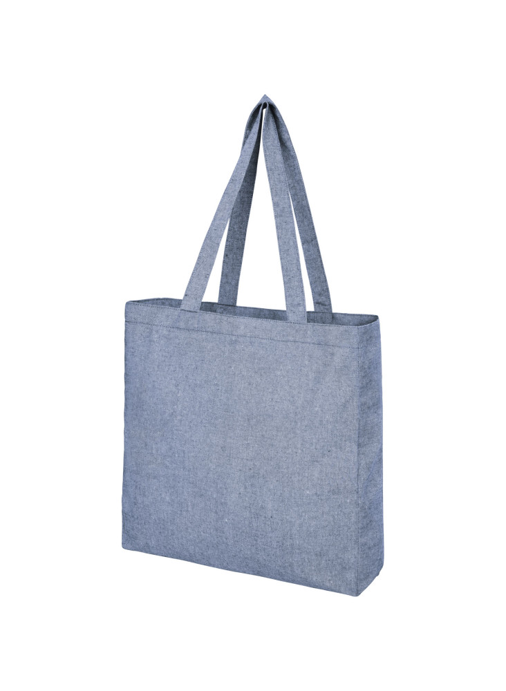 Sac shopping publicitaire recyclé à soufflet Pheebs 13 L