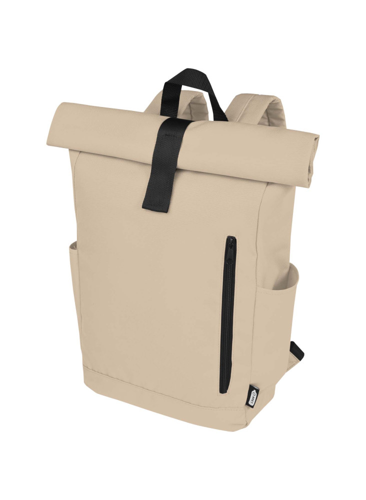 Sac à dos publicitaire recyclé Byron ordinateur 15,6'' 18L