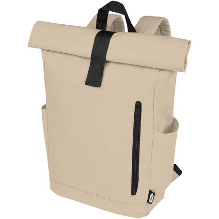 Sac à dos publicitaire recyclé Byron ordinateur 15,6'' 18L