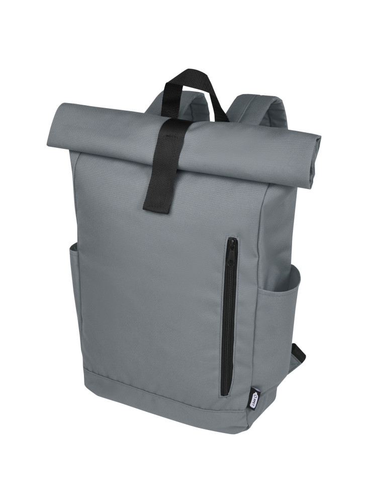 Sac à dos publicitaire recyclé Byron ordinateur 15,6'' 18L