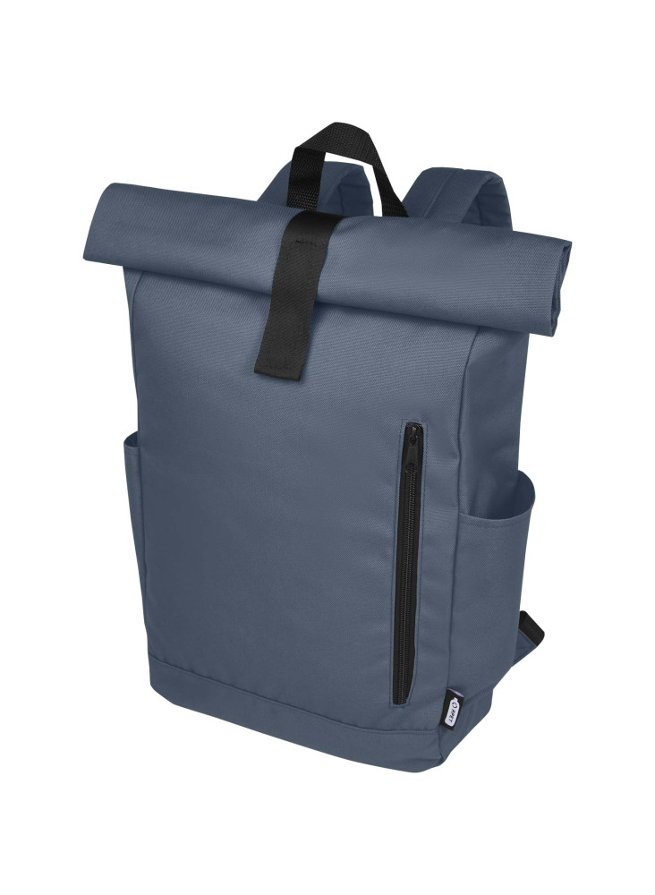 Sac à dos publicitaire recyclé Byron ordinateur 15,6'' 18L