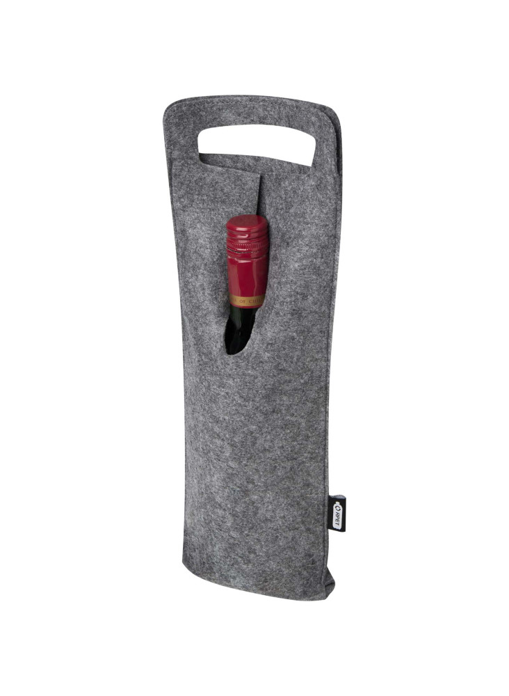 Sac à vin publicitaire recyclé feutrine Felta 75cl