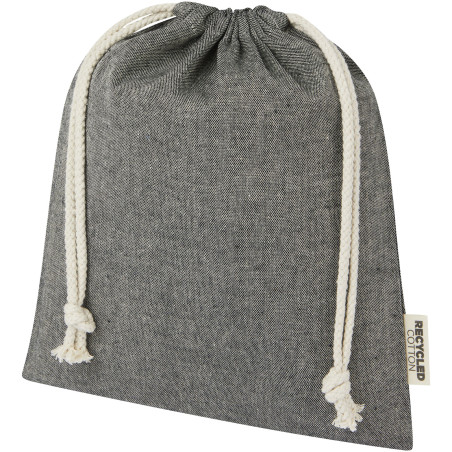 Sac cadeau moyen Pheebs en coton recyclé GRS 150 g/m² de 1,5 L