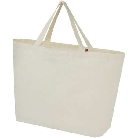Sac shopping publicitaire en tissu recyclé Cannes 10 L