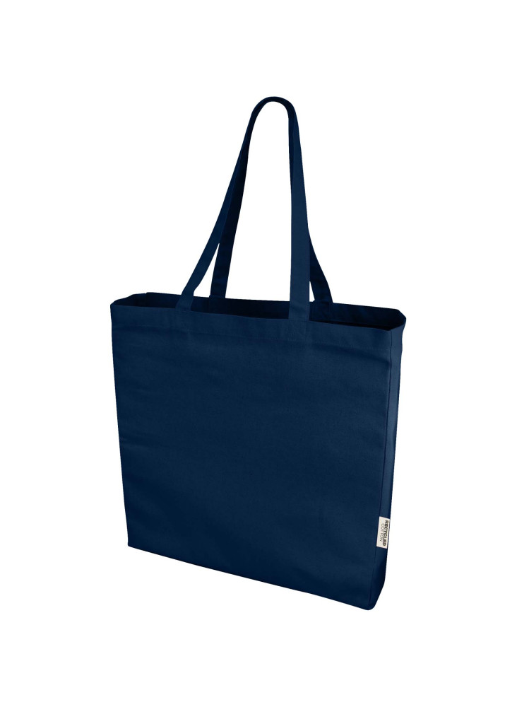 Sac shopping publicitaire en coton recyclé Odessa 13 L