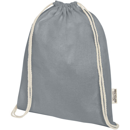 Sac cordon publicitaire recyclé coton GRS Oregon 140g