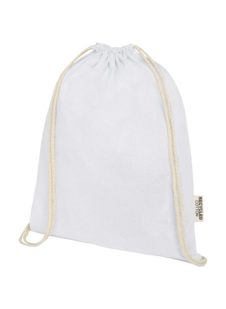 Sac cordon publicitaire recyclé coton GRS Oregon 140g