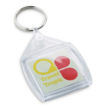 Porte-clés Carré Plastique