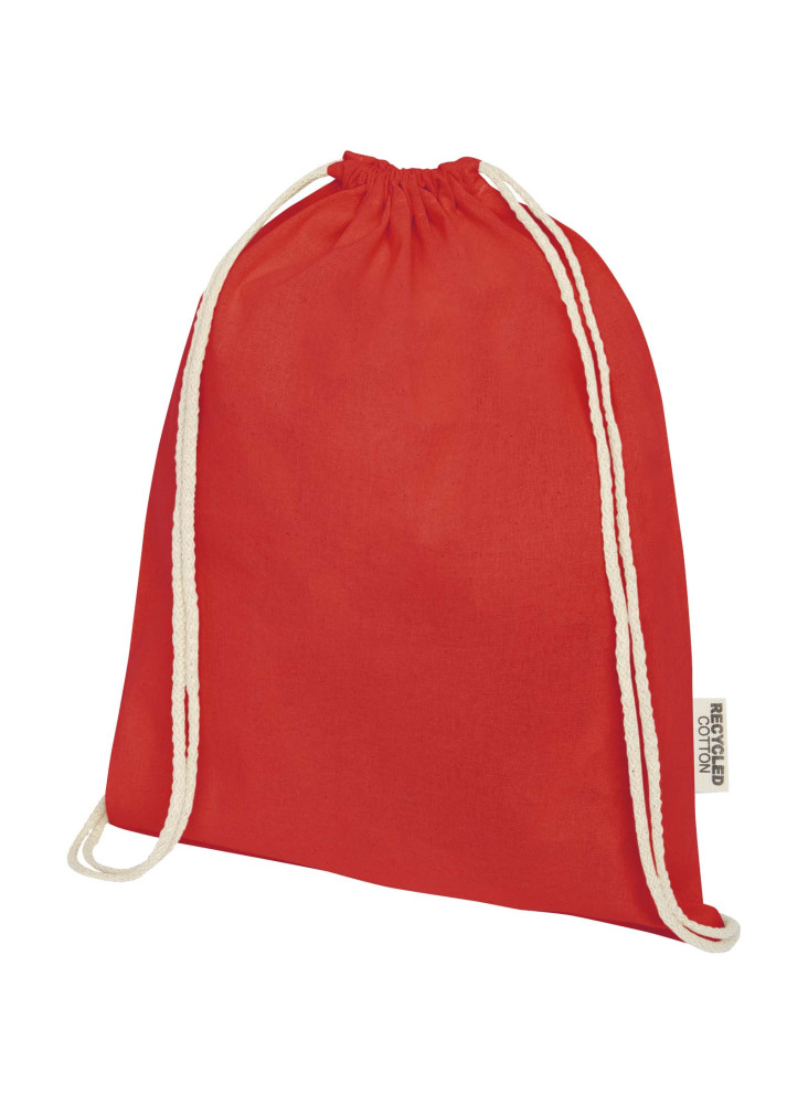 Sac cordon publicitaire recyclé coton GRS Oregon 140g