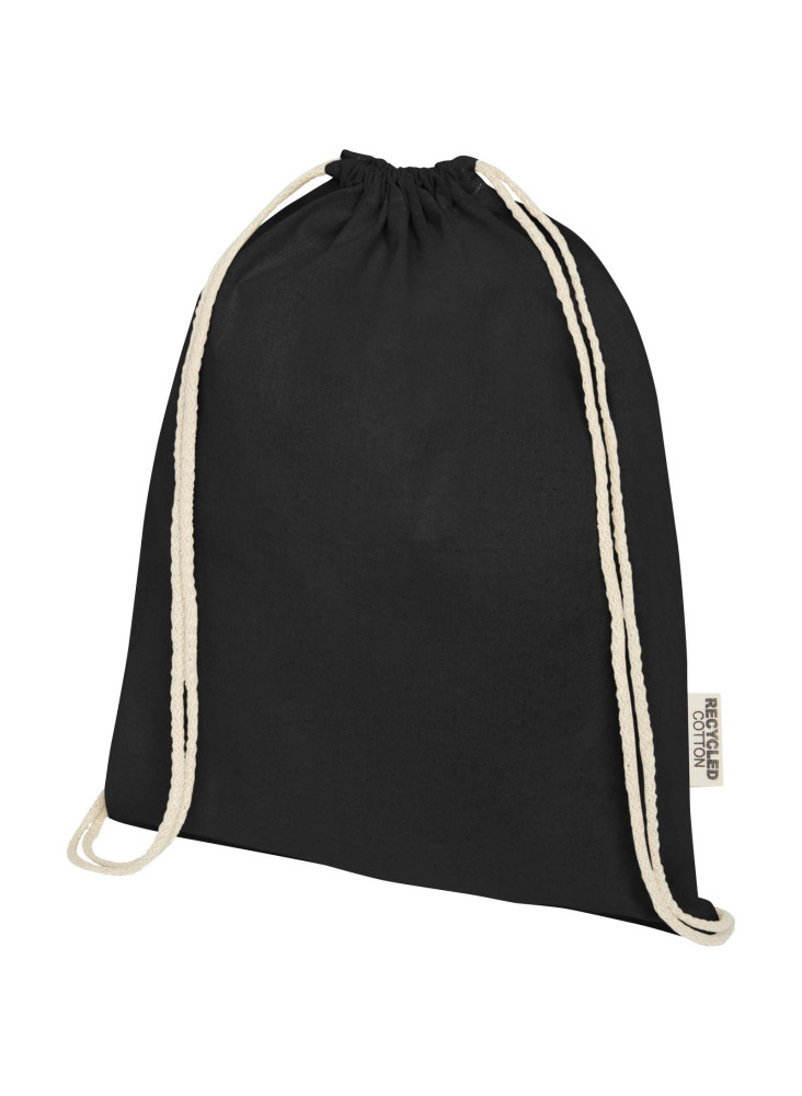 Sac cordon publicitaire recyclé coton GRS Oregon 140g