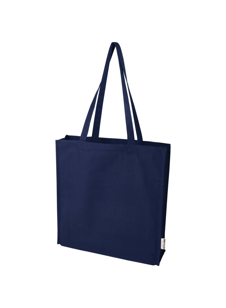 Sac shopping publicitaire Florida à soufflets en coton recyclé GRS 14 L