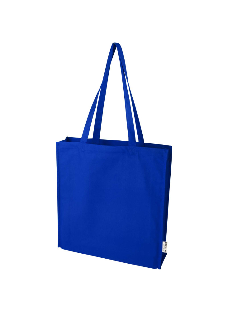 Sac shopping publicitaire Florida à soufflets en coton recyclé GRS 14 L