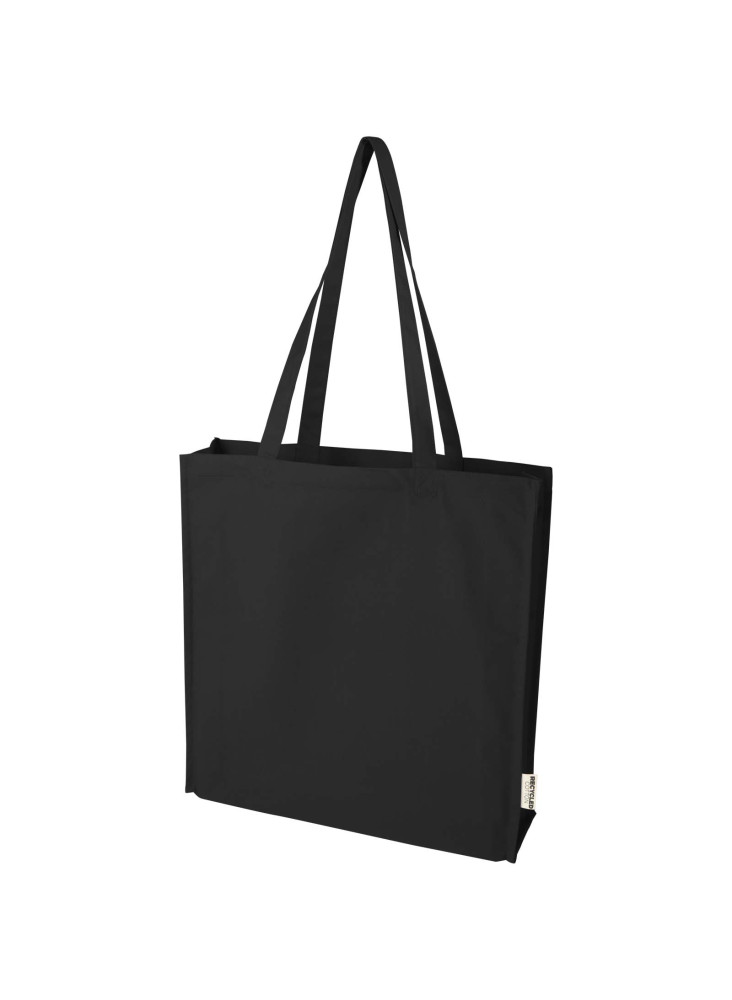 Sac shopping publicitaire Florida à soufflets en coton recyclé GRS 14 L