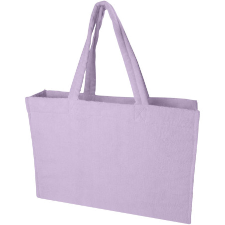 Sac shopping publicitaire Siam en tissu éponge recyclé GRS 13 L