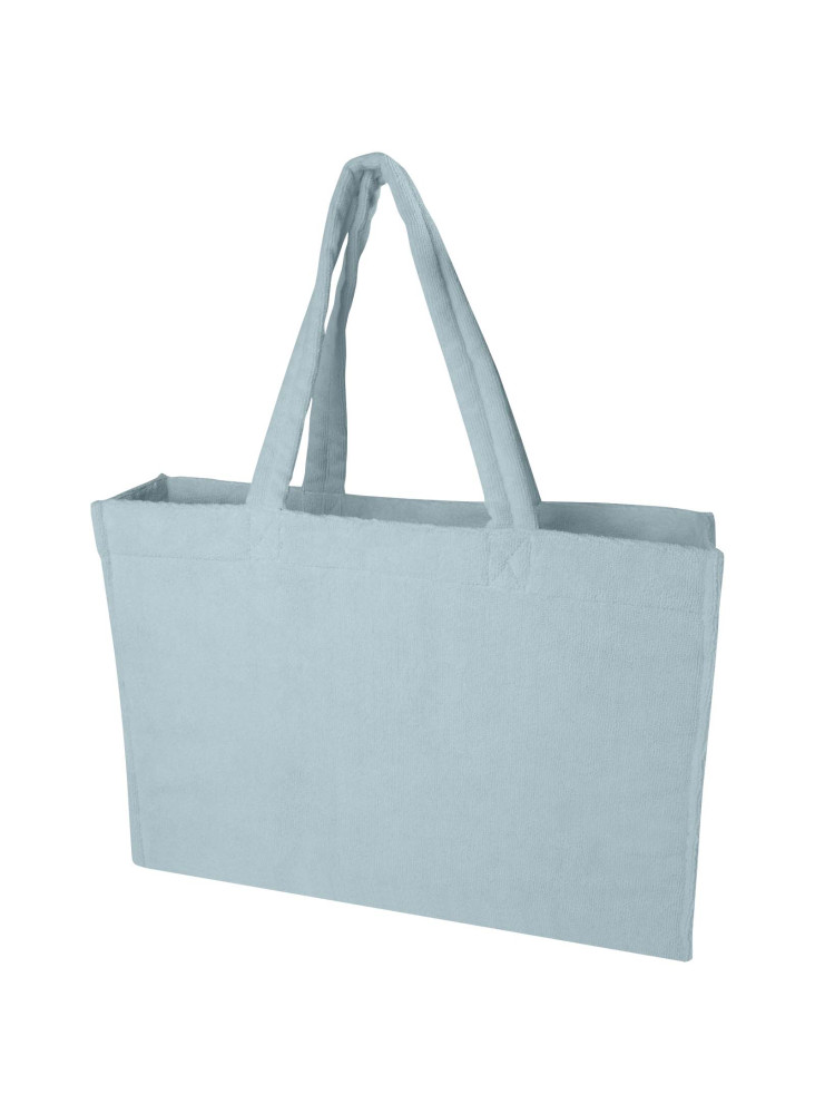 Sac shopping publicitaire Siam en tissu éponge recyclé GRS 13 L