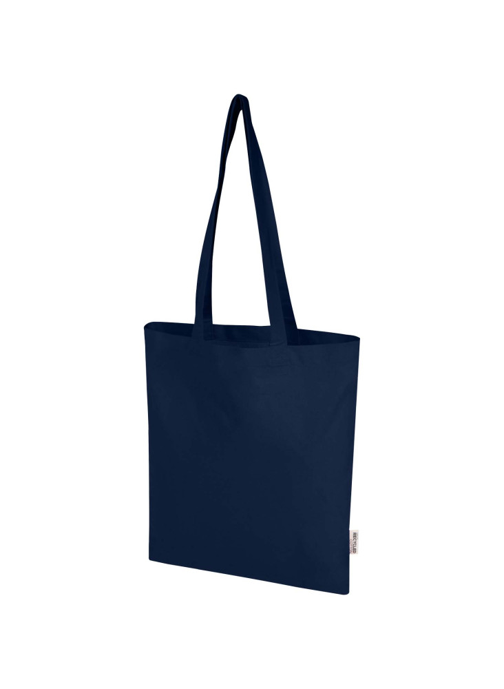 Sac shopping publicitaire Madras Blend en coton recyclé GRS 140 g/m²