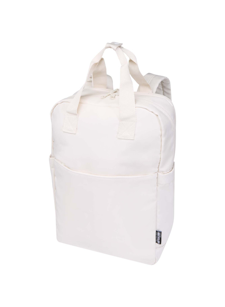 Sac publicitaire a dos de voyage ordinateur Trip 14" Aware de 9 L en matériaux recyclés