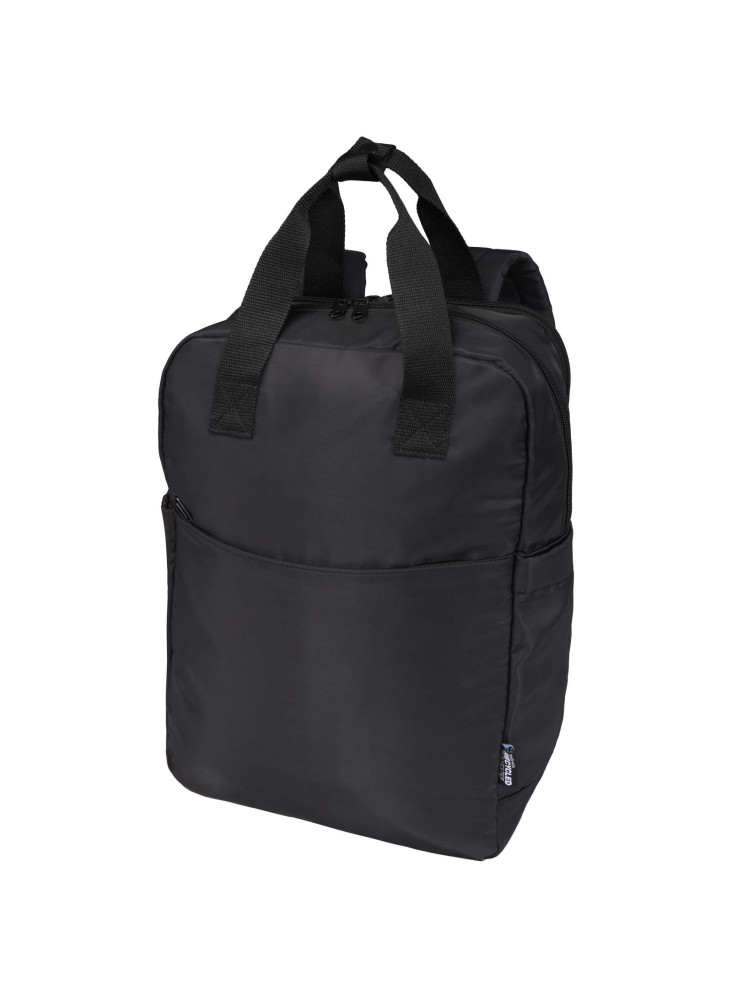 Sac publicitaire a dos de voyage ordinateur Trip 14" Aware de 9 L en matériaux recyclés