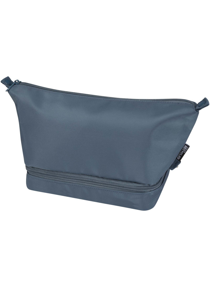 Trousse publicitaire toilette voyage recyclee Trip Aware