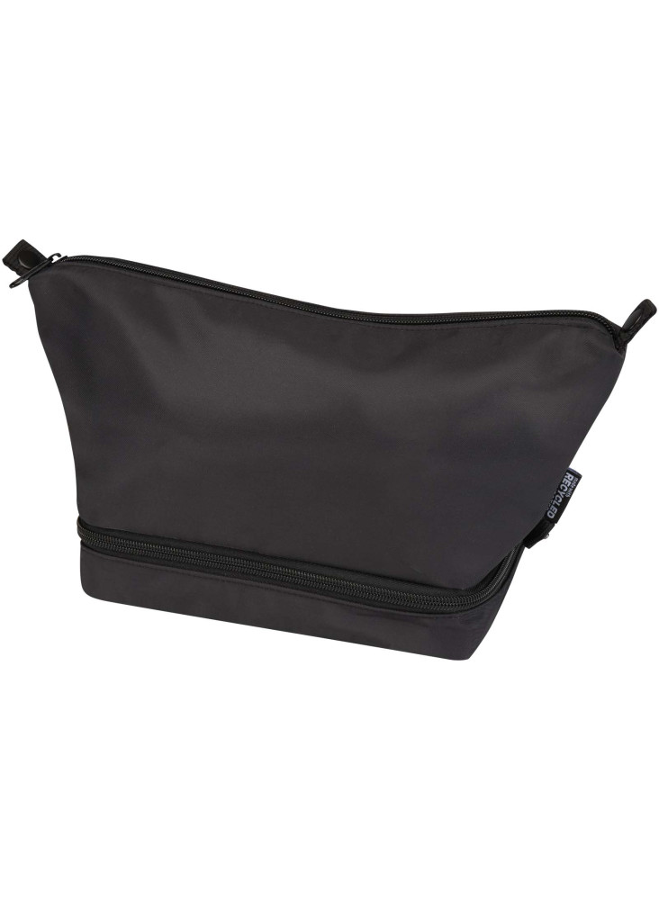Trousse publicitaire toilette voyage recyclee Trip Aware