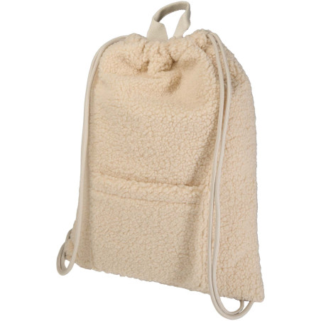Sac à dos publicitaire à cordon sherpa recyclé Bear 9 L