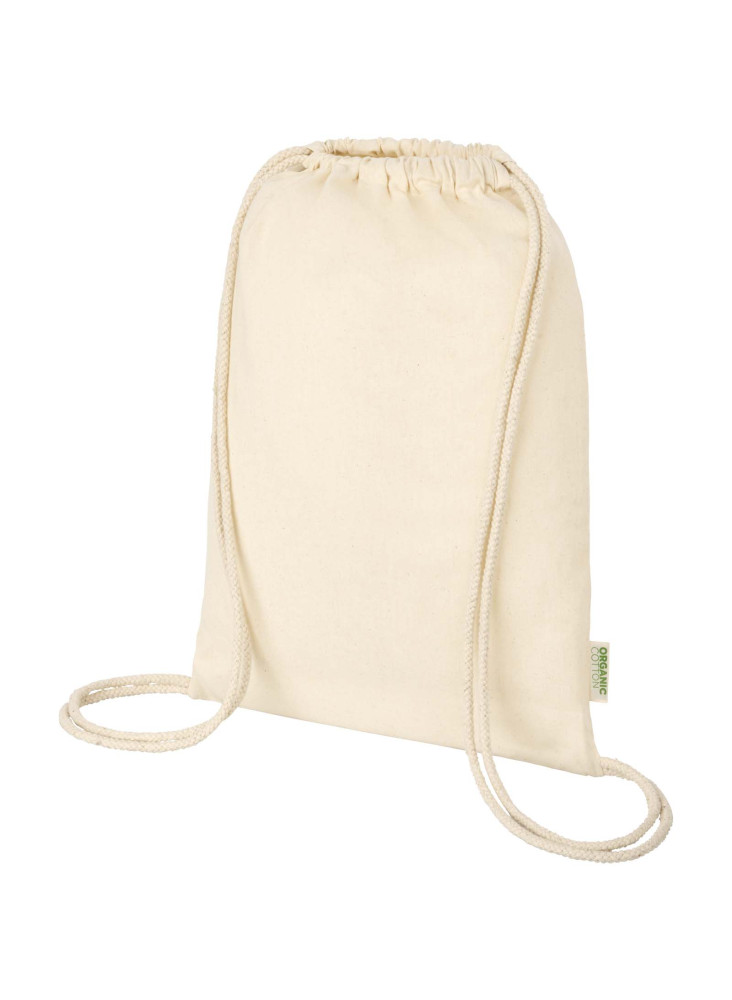Sac refermable à cordon Odisha de 5 L bio certifié OCS 100 g/m²