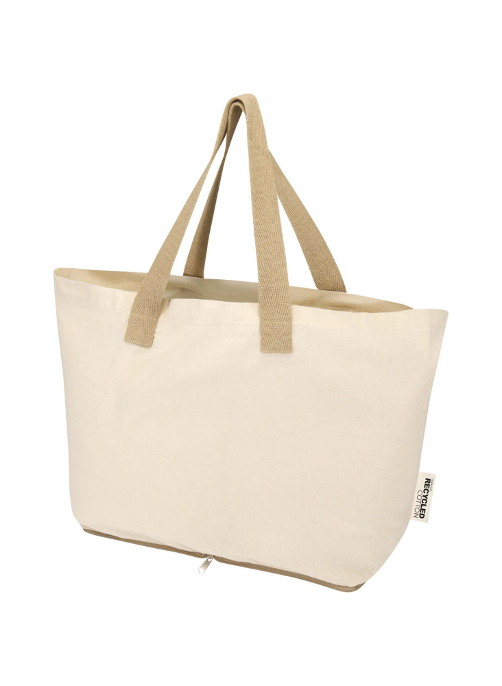 Sac shopping Sierra pliable en coton recyclé GRS 140 g/m2 12 L