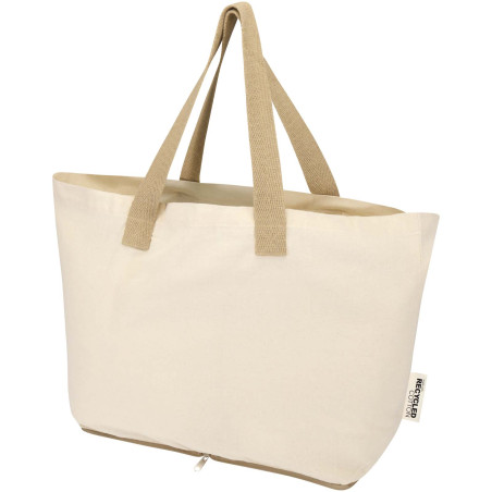 Sac shopping Sierra pliable en coton recyclé GRS 140 g/m2 12 L