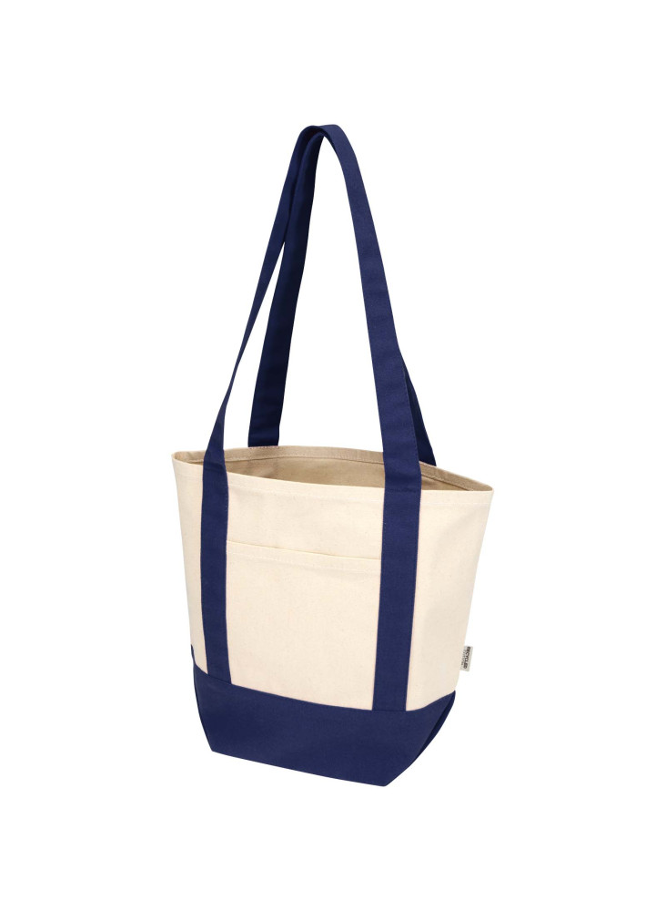 Mini sac shopping publicitaire Sam en coton recyclé GRS 320 g/m²