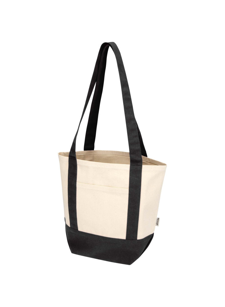 Mini sac shopping publicitaire Sam en coton recyclé GRS 320 g/m²