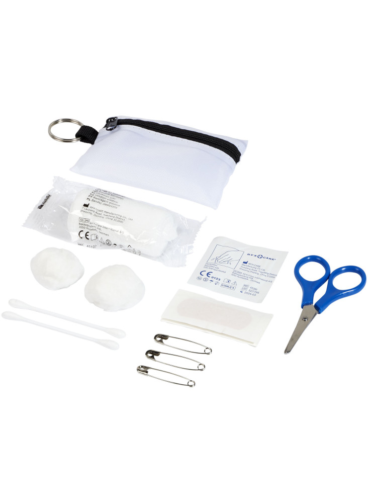 Pochette publicitaire porte-cles premiers secours Valdemar