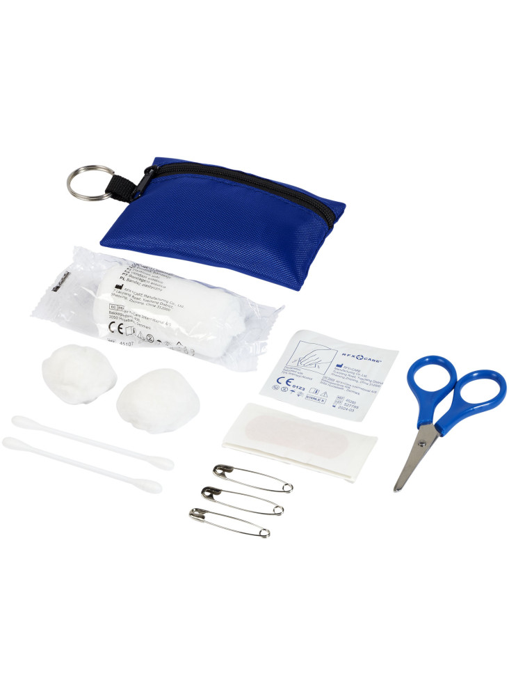 Pochette publicitaire porte-cles premiers secours Valdemar