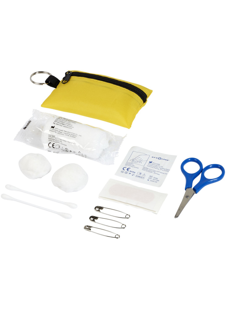Pochette publicitaire porte-cles premiers secours Valdemar