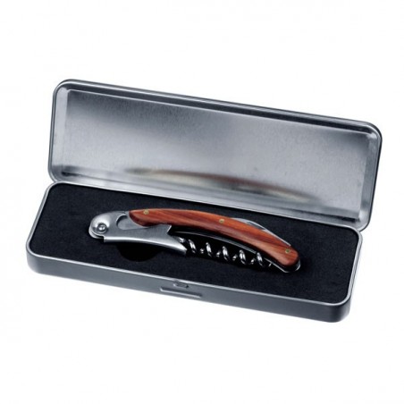 Sommelier Bois + Coffret métal