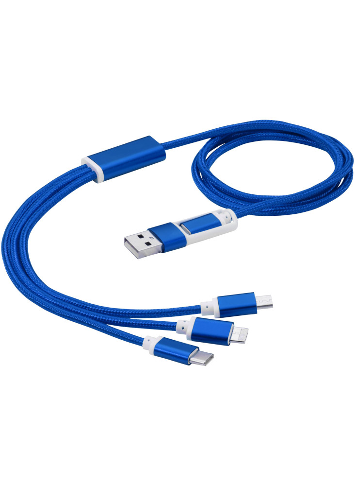 Câble publicitaire charge 5-en-1 Versatile