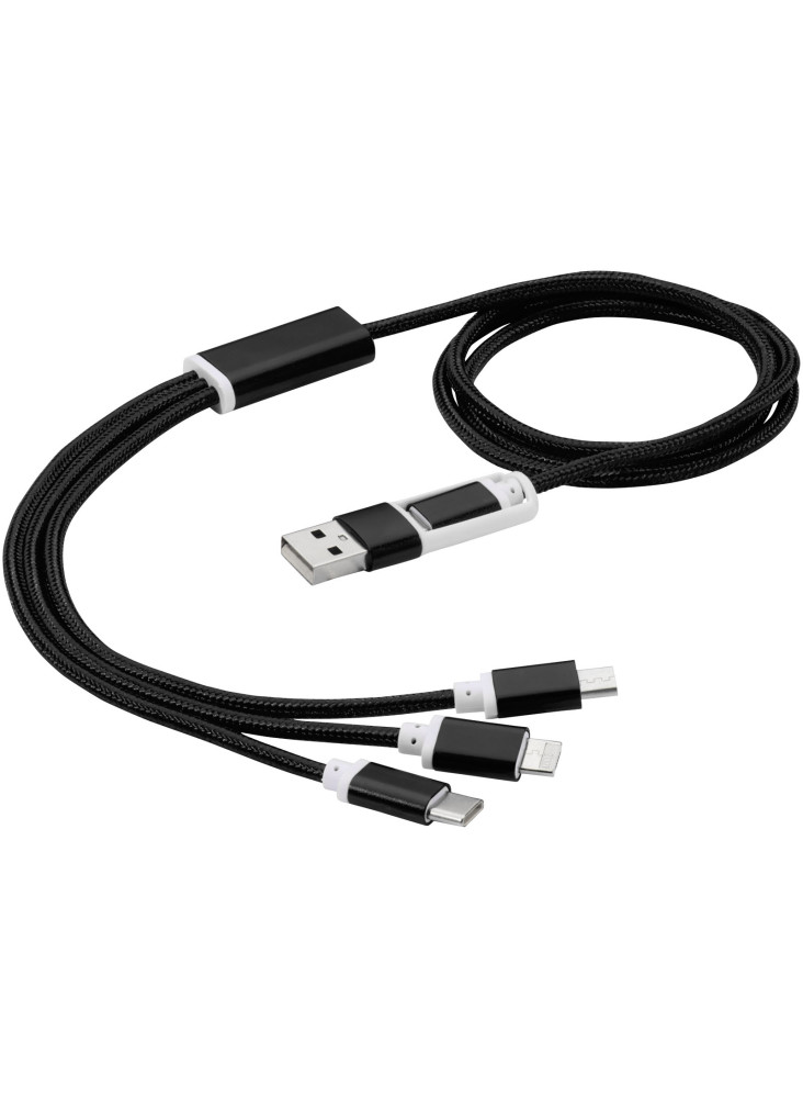 Câble publicitaire charge 5-en-1 Versatile