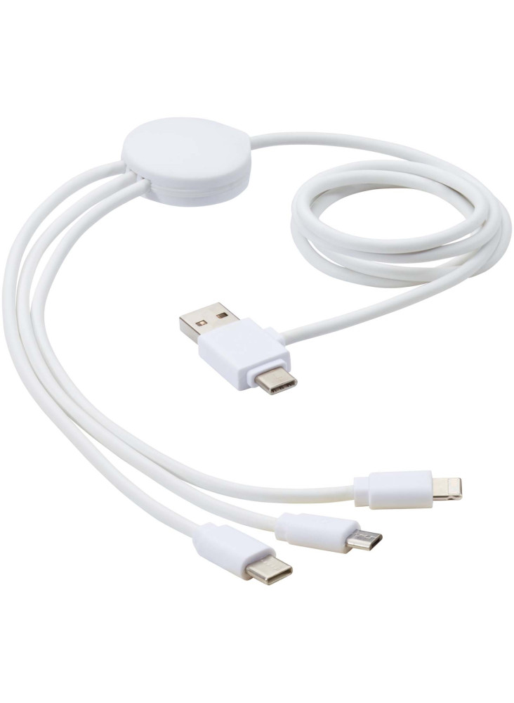 Câble de charge 5-en-1 Pure avec additif antibactérien