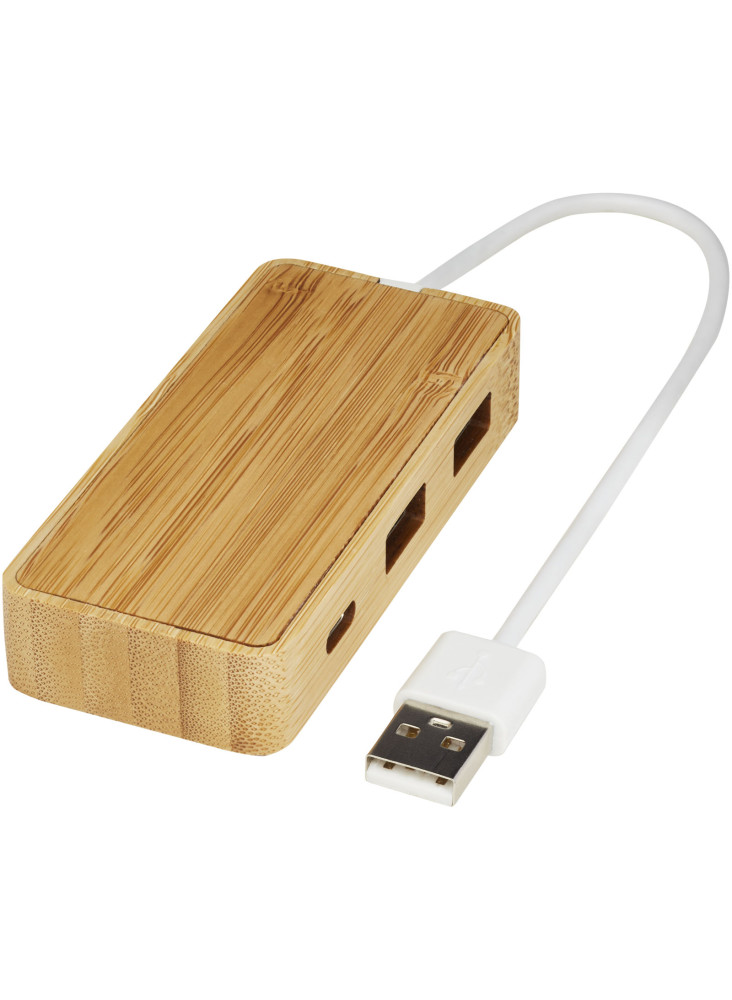 Hub USB Tapas en bambou