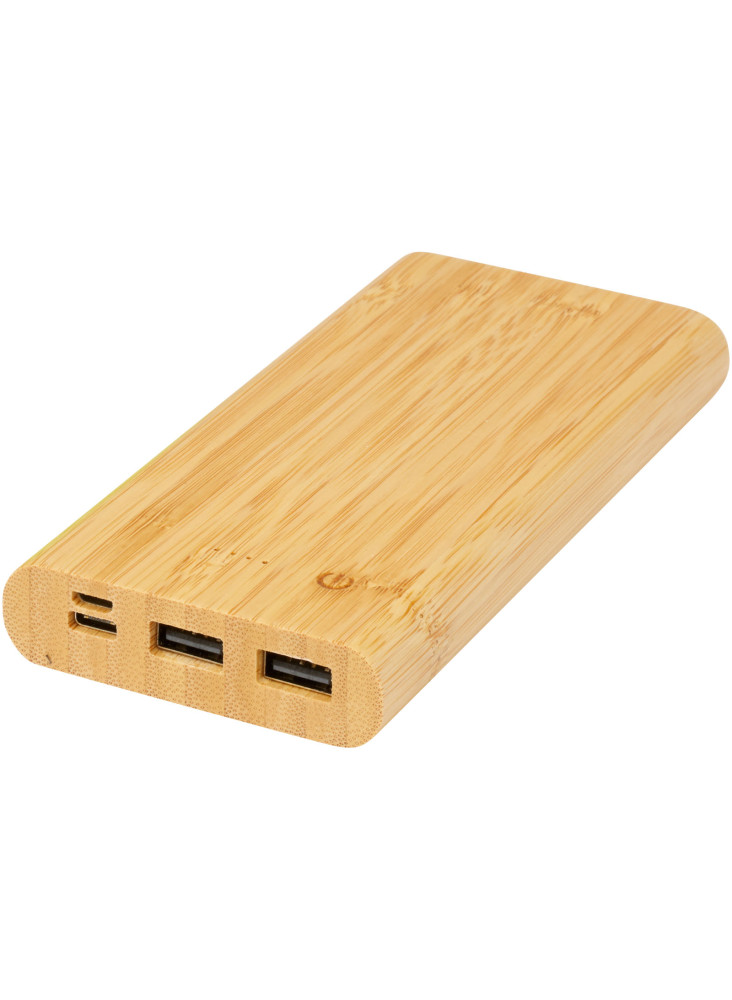 Batterie externe publicitaire bambou 10000 mAh Tulda