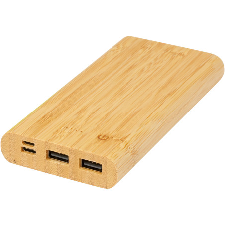 Batterie externe publicitaire bambou 10000 mAh Tulda