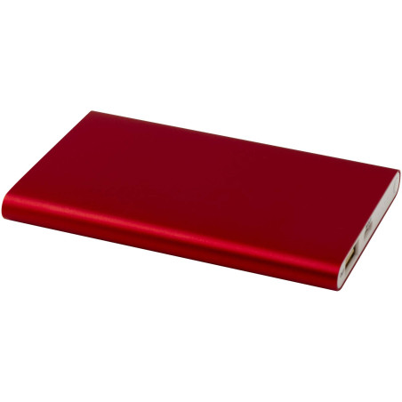 Batterie externe publicitaire aluminium recyclé 4000 mAh Pep