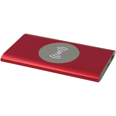 Batterie externe publicitaire sans fil aluminium recyclé 4000 mAh Juice
