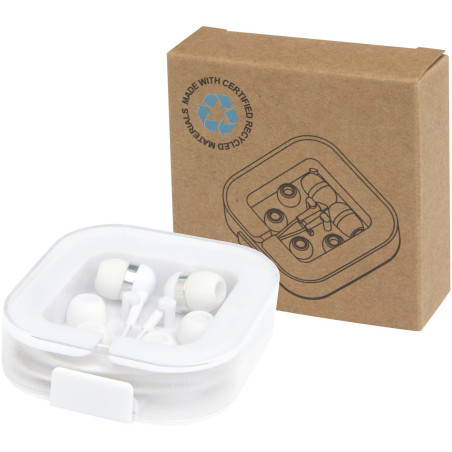 Casque filaire type C Baekdu avec boîte de rangement en plastique recyclé